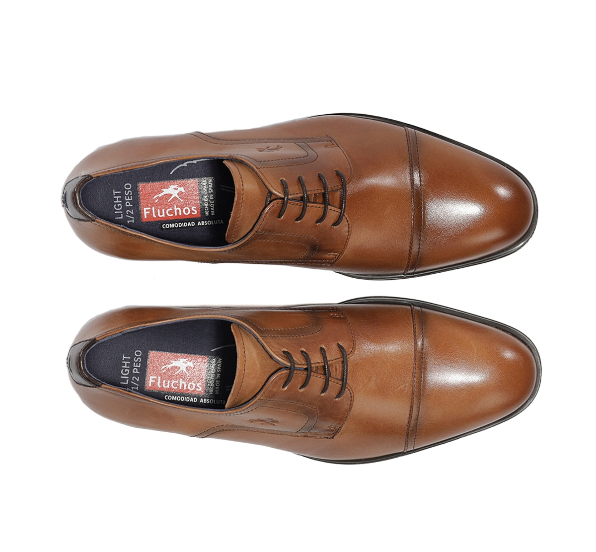 Fluchos Asgard F1885 chaussures ville marron homme