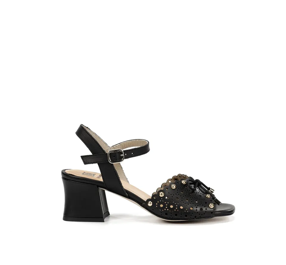 Dorking by Fluchos Larus D9457 sandales noir femme talon