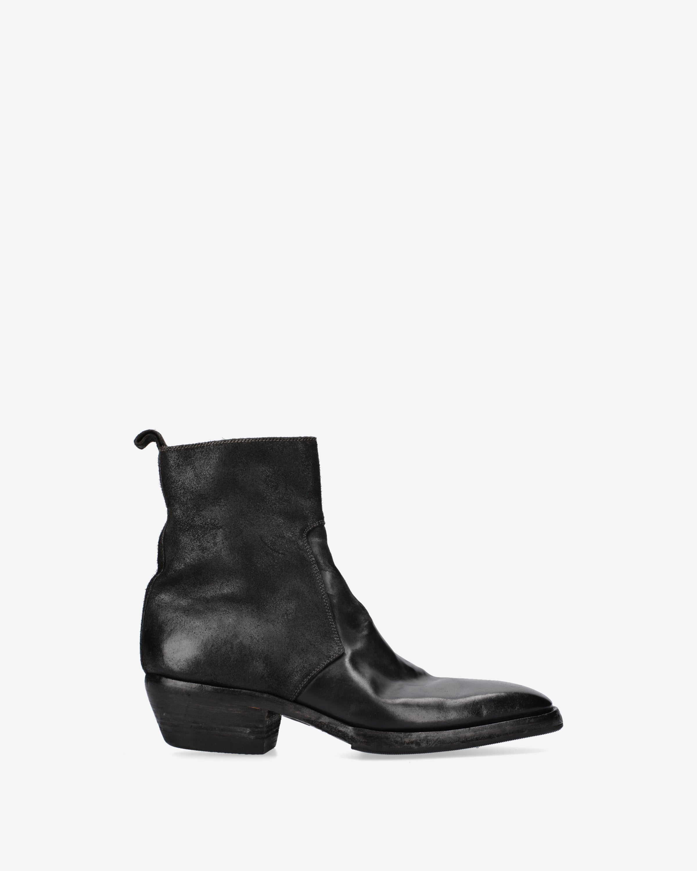 Premiata Boots bottines cordovan noir homme cuir