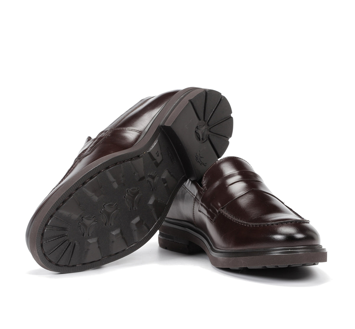 Fluchos Belgas F0633 mocassin homme marron cuir