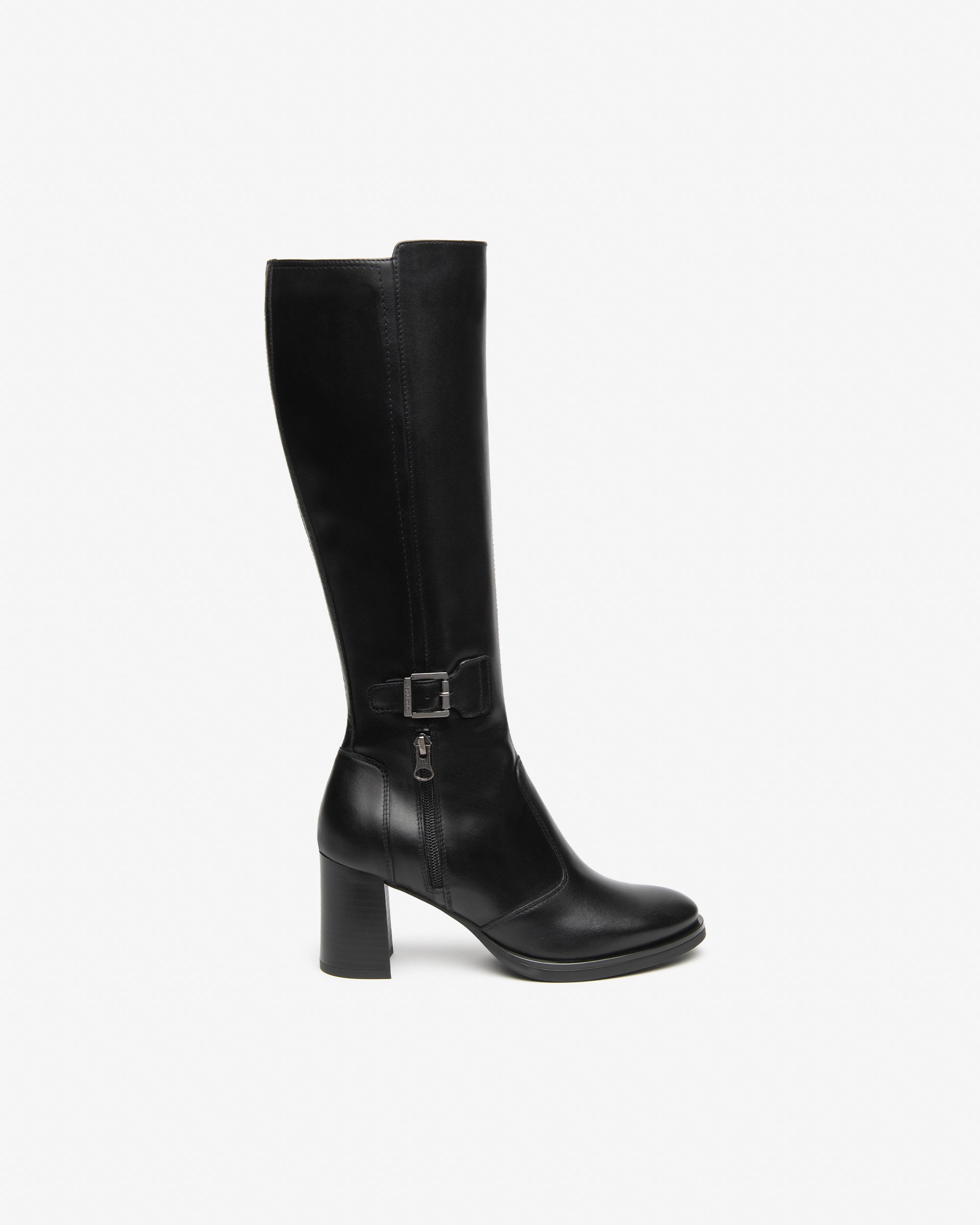 Nero Giardini Boots bottes cuir femme talon 38