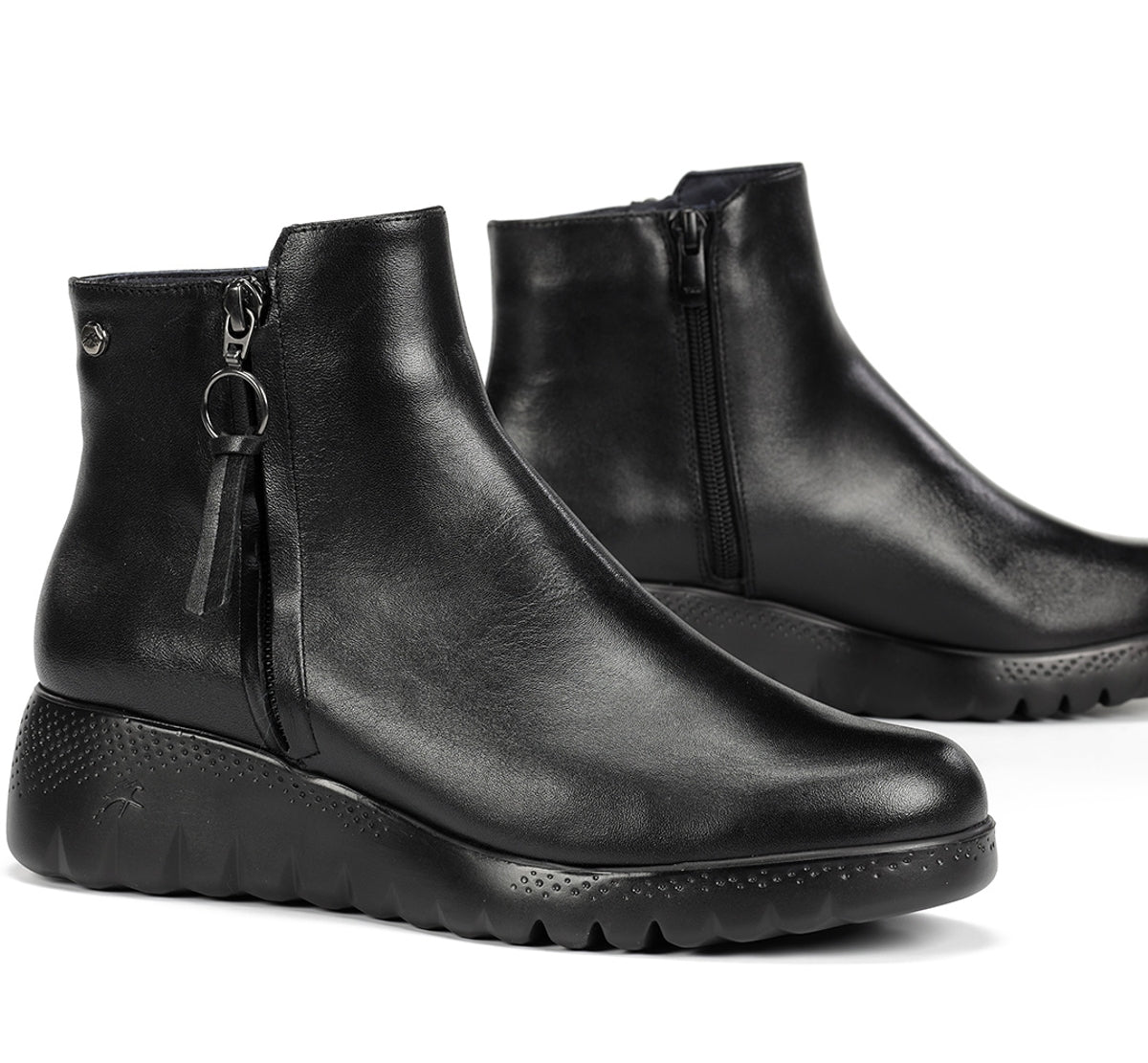 Fluchos Live F2100 bottines noir femme cuir