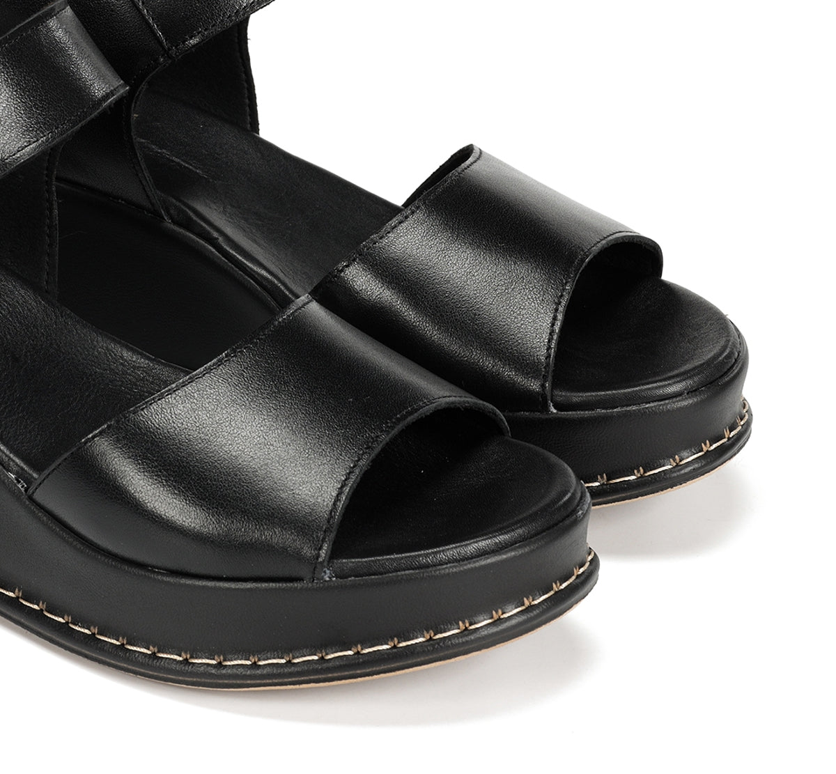 Dorking Windy D9649 sandales femme noires cuir