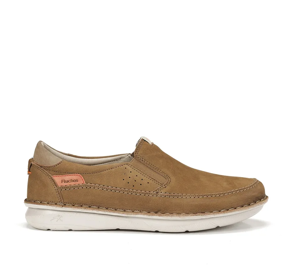Fluchos Parker F2001 slip on marron homme