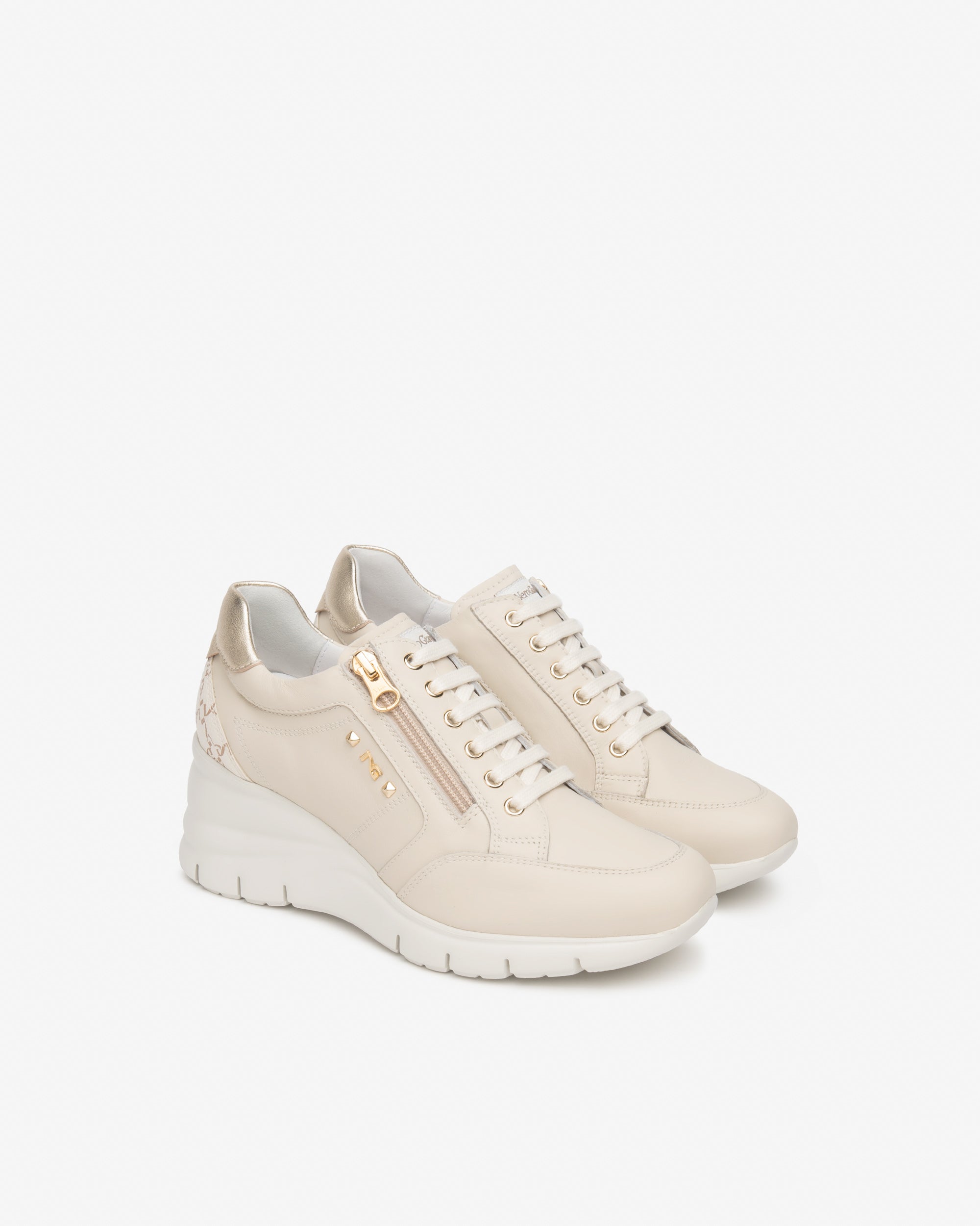 Nero Giardini Sneakers baskets cuir femme 38 tissu