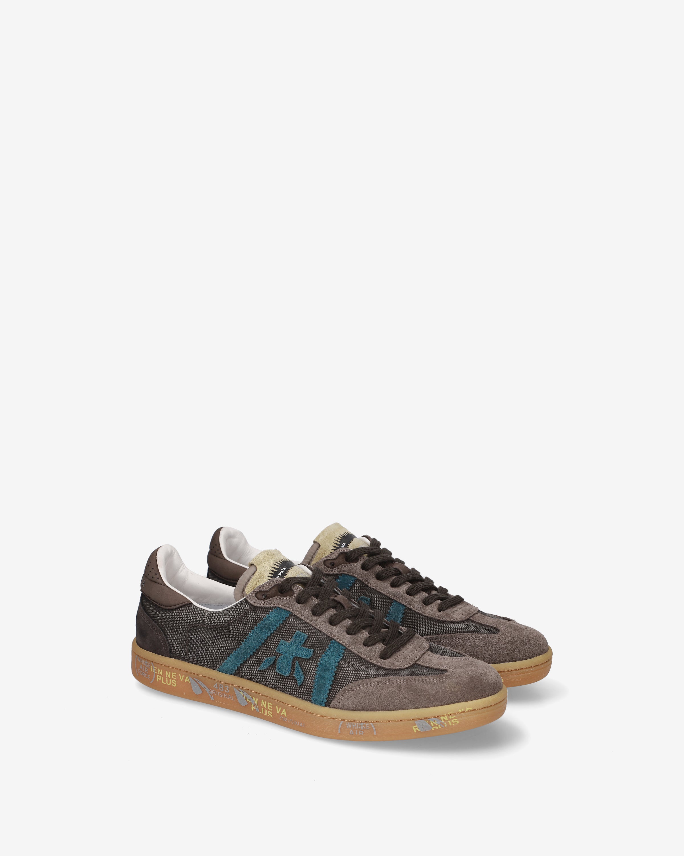 Premiata Bonnie 8587 sneakers daim taupe pointure 40