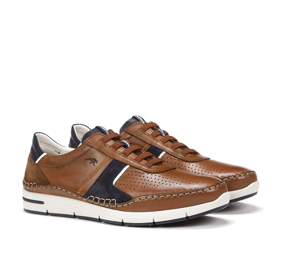 Fluchos Yannic F1443 baskets homme marron lacets
