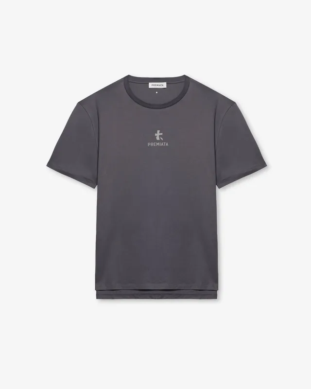 Premiata t-shirt jersey coton gris fer