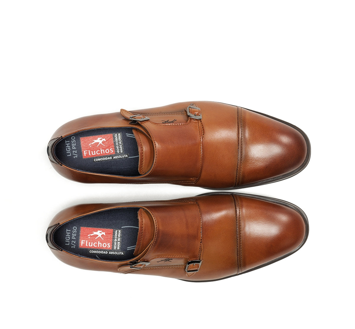 Fluchos Zapatos Asgard F1838 chaussure marron cuir homme