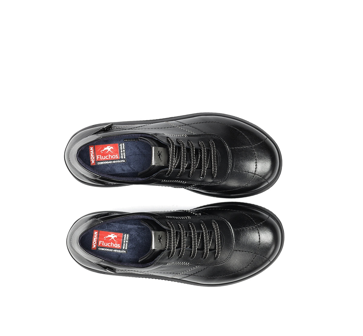 Fluchos Prime W F2331 Basket Noir Femme Mains Libres