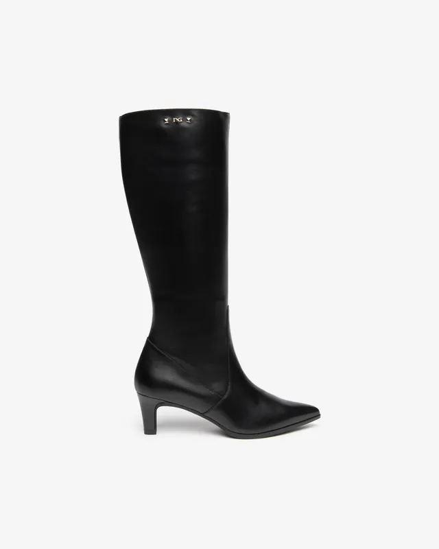 Nero Giardini Boots bottes cuir femme talon 55mm