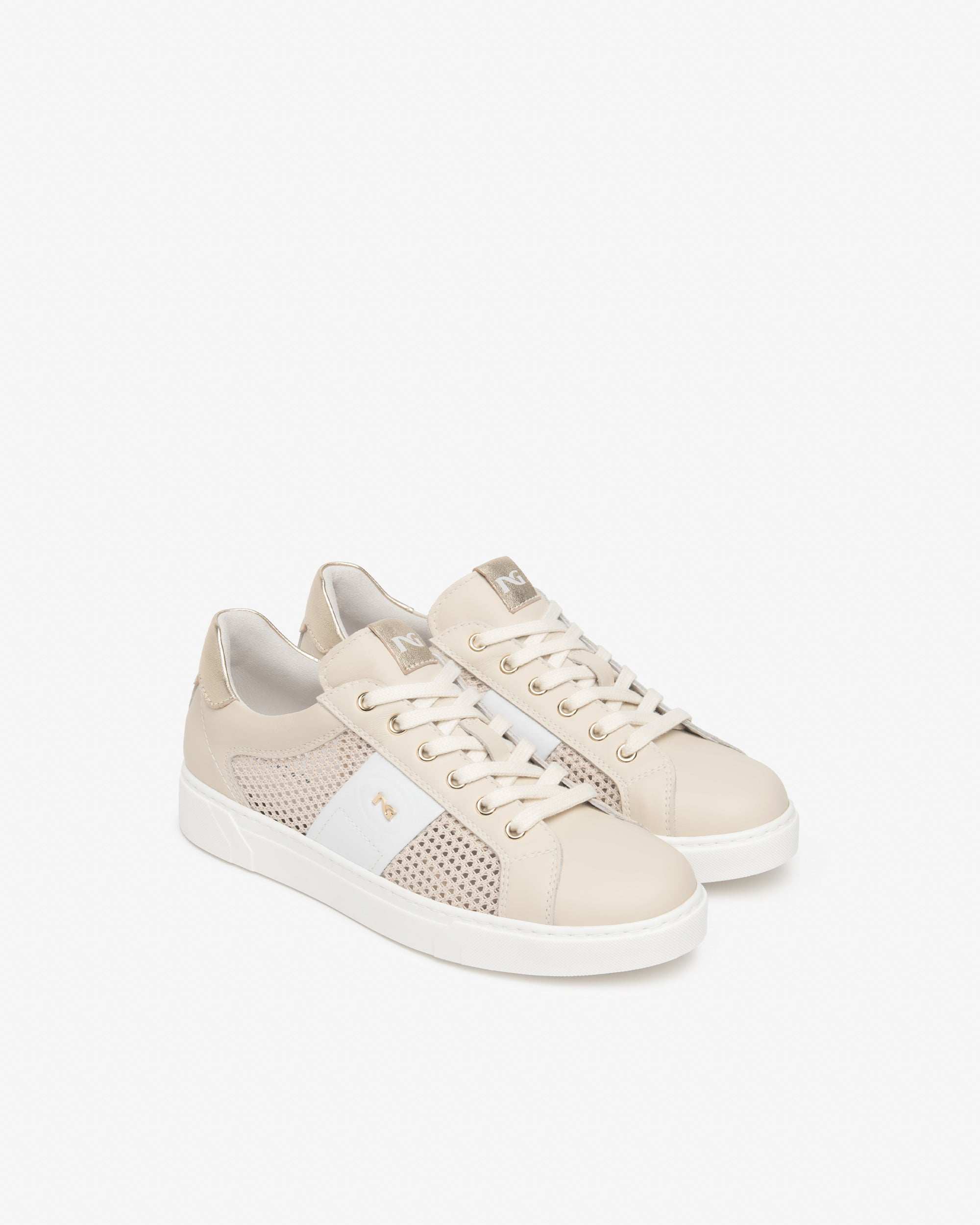 Nero Giardini Sneakers cuir femme confort été