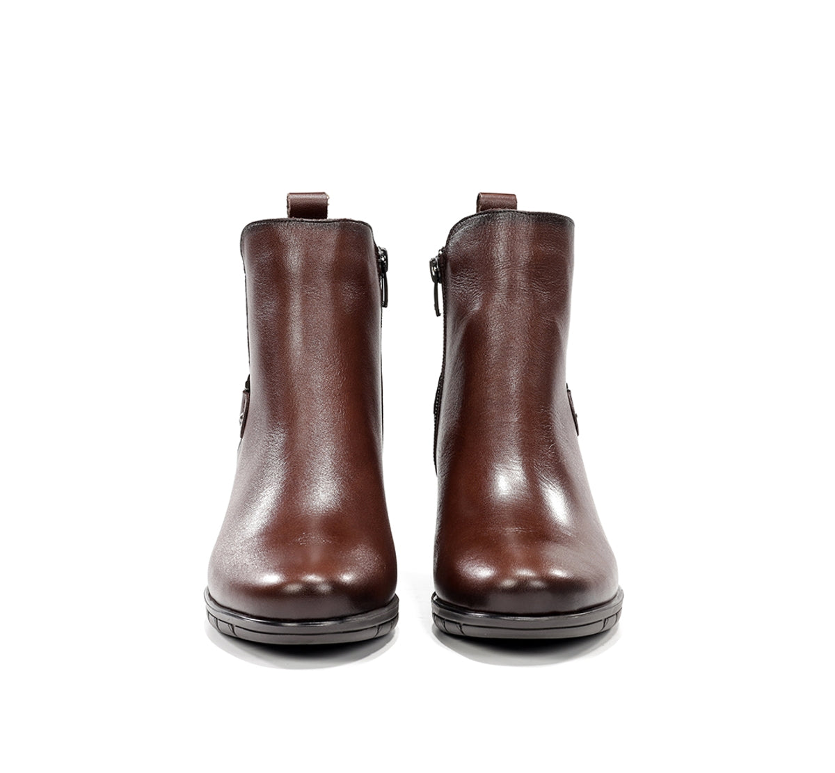 Fluchos Nydia F1798 bottines femme marron élégantes