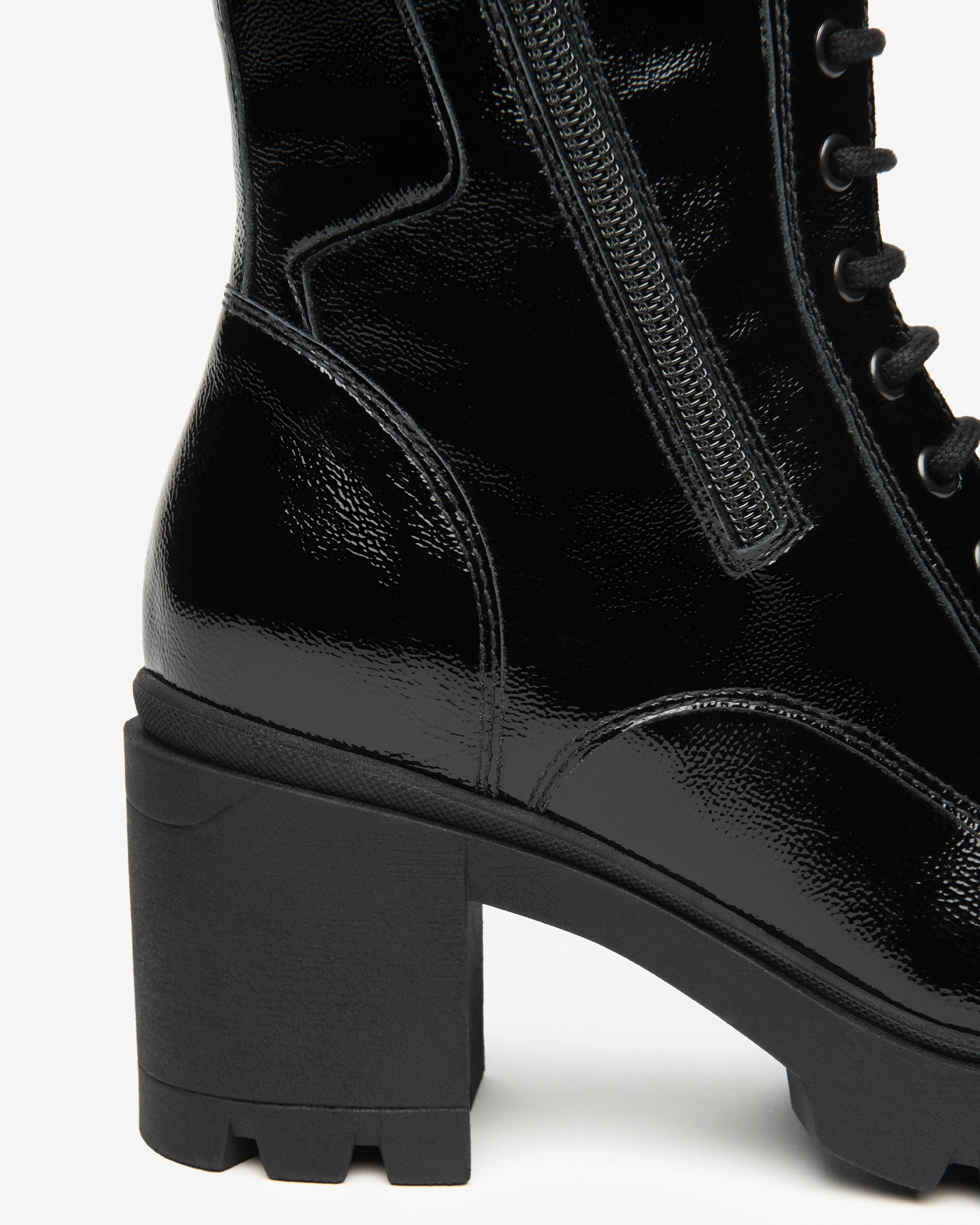 Nero Giardini Combat Boots bottines vernis femme