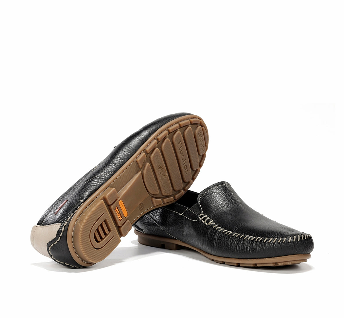 Fluchos Dorian F1173 slip-on homme bleu confort