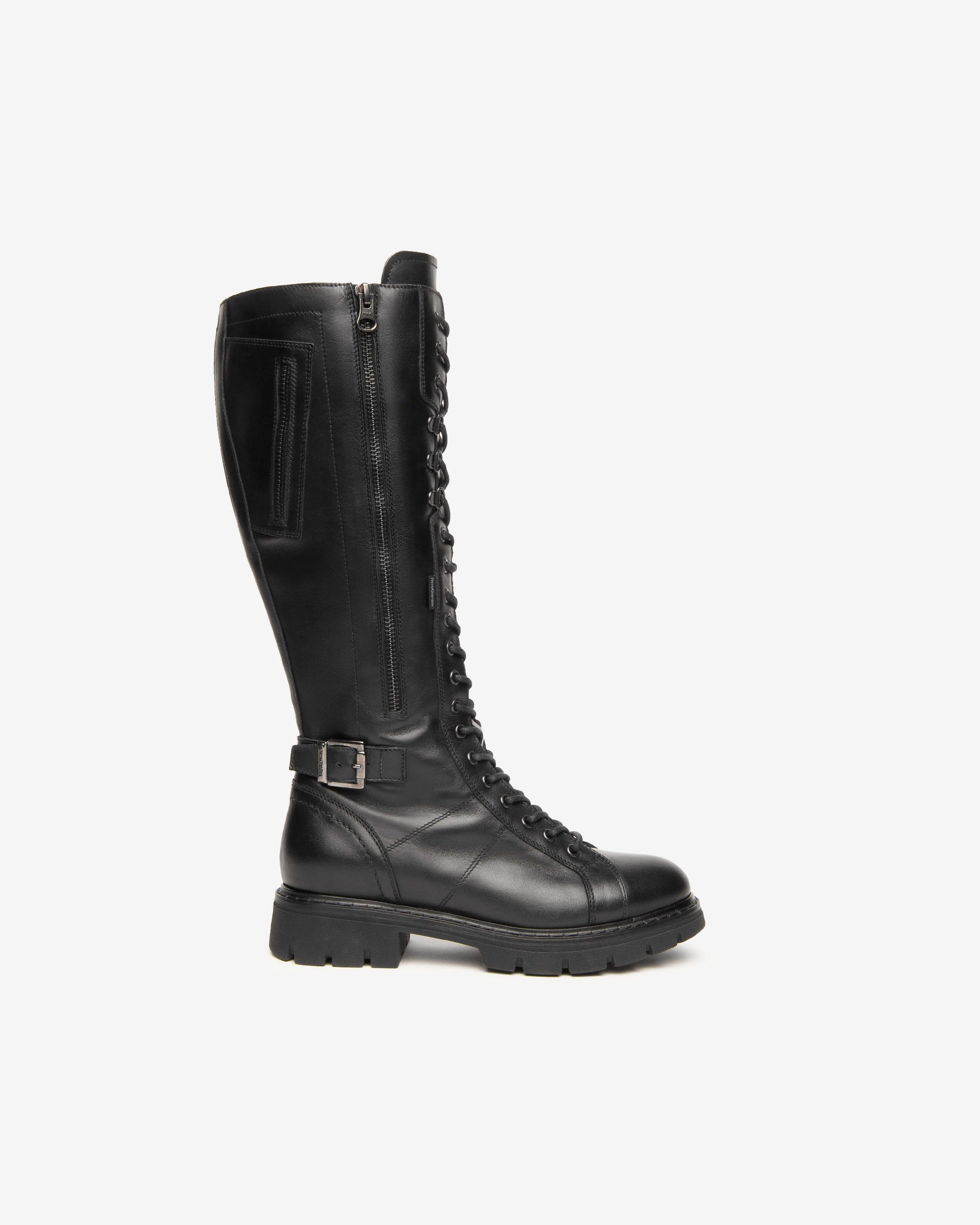 Nero Giardini Boots Bottines Lacets Cuir Femme