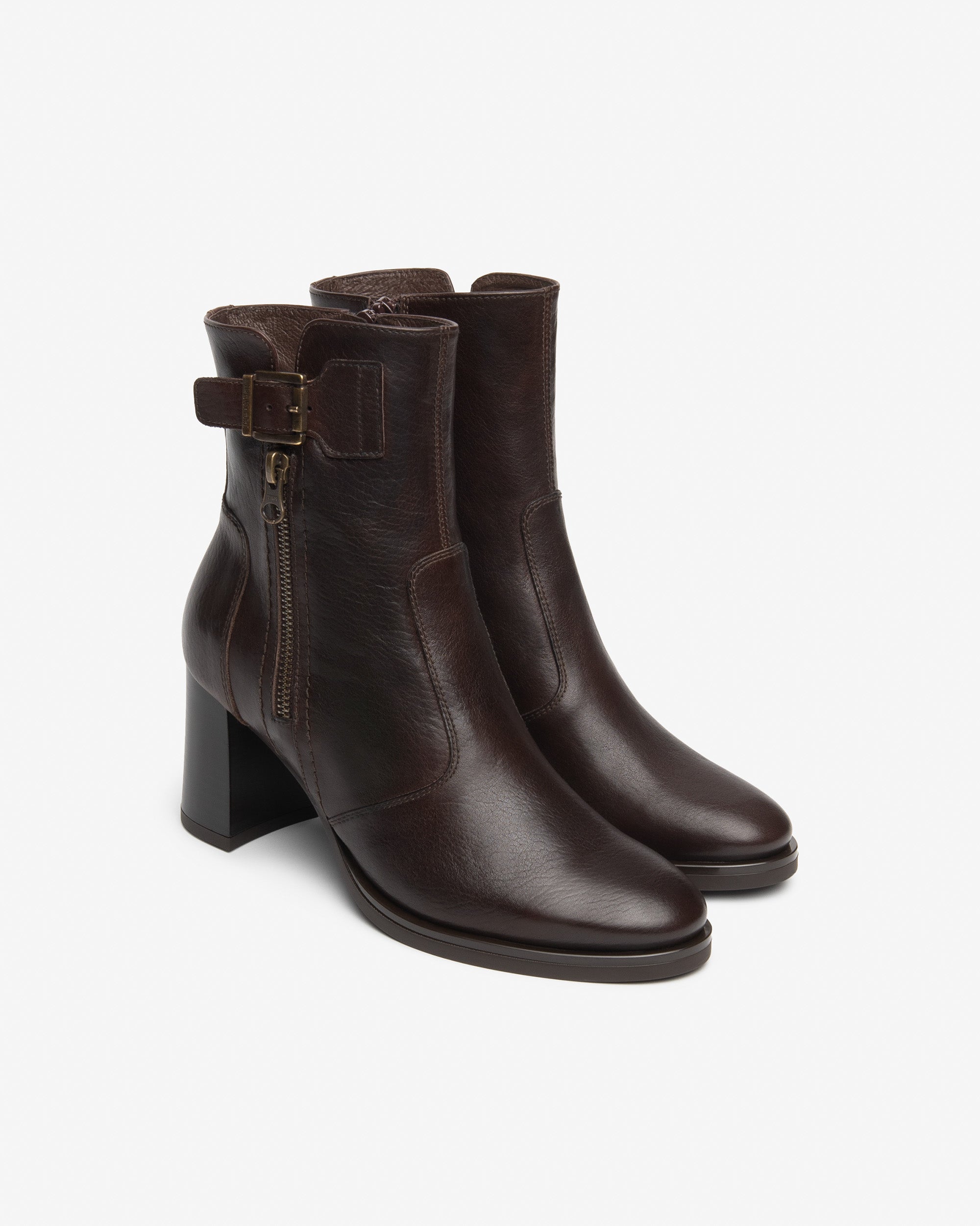 Nero Giardini Ankle Booties Bottines Cuir Femme Talon 75 mm