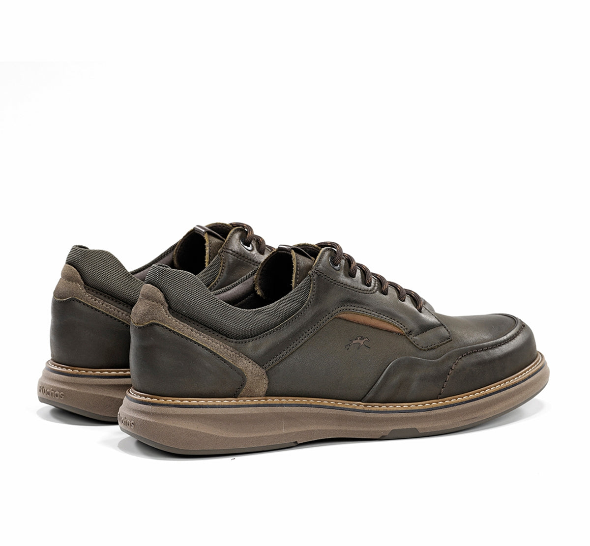 Fluchos Dalton F2509 chaussure homme verte cuir