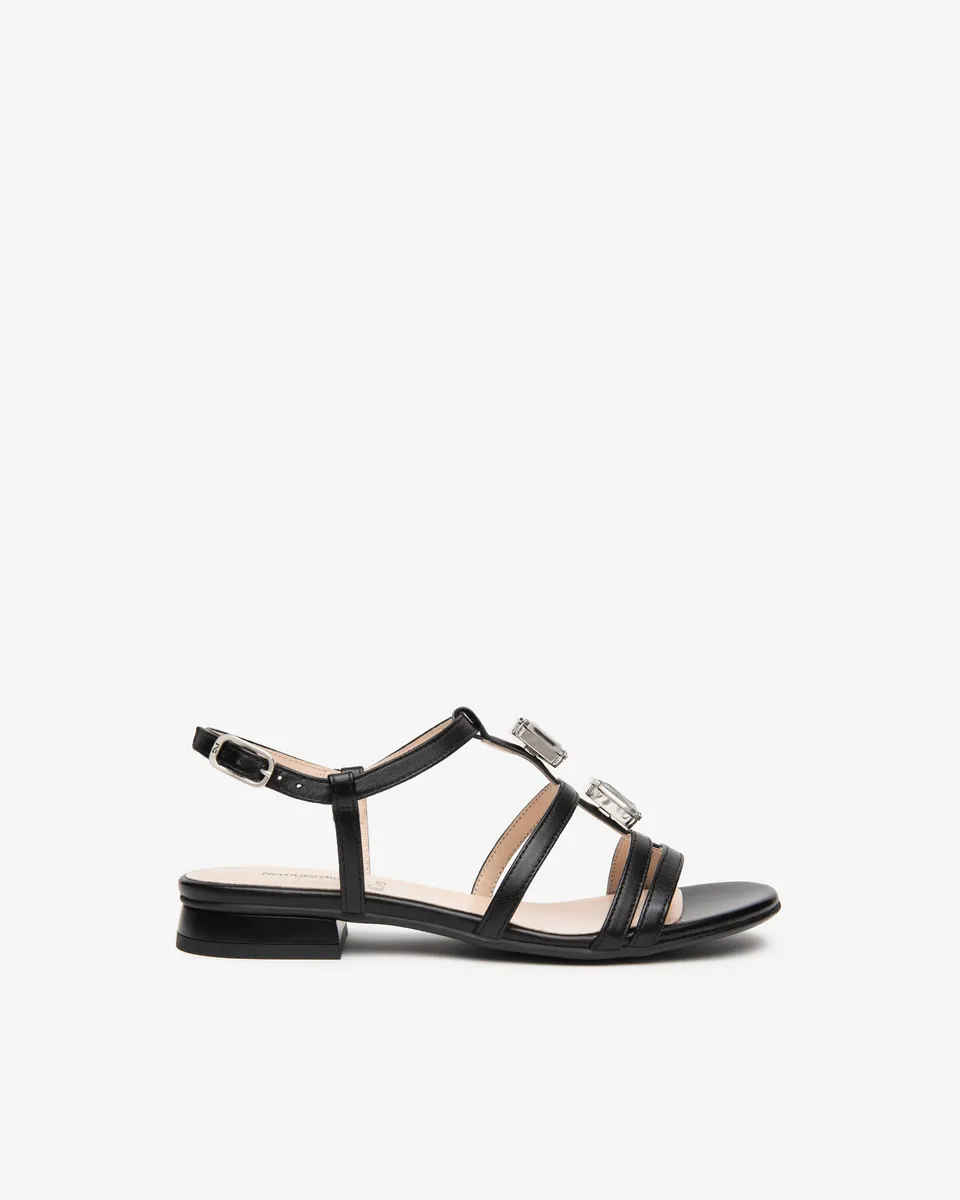 Nero Giardini Sandals Sandales Cuir Femme Pointure 38