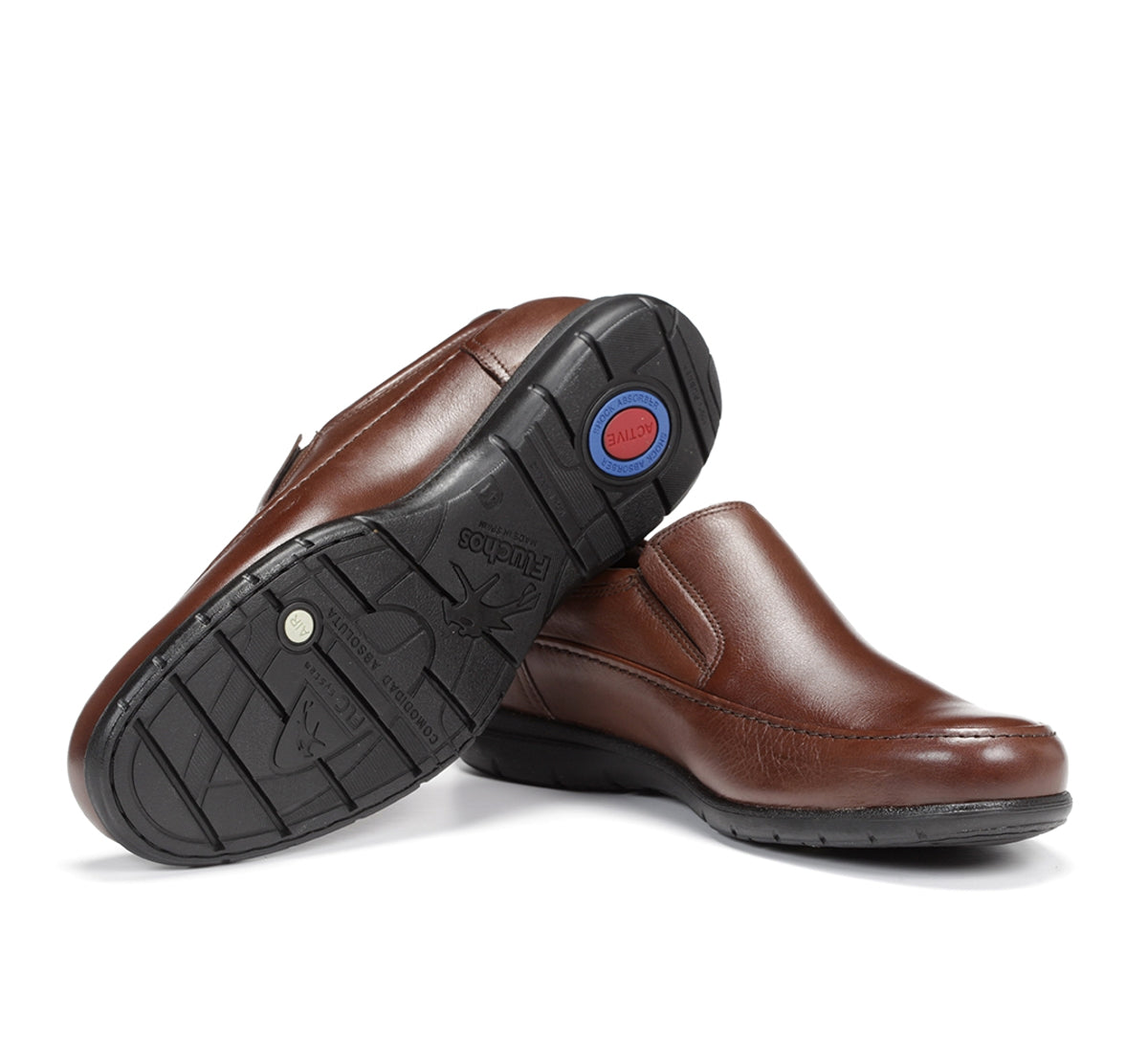 Fluchos Luca 8499 slip on marron cuir