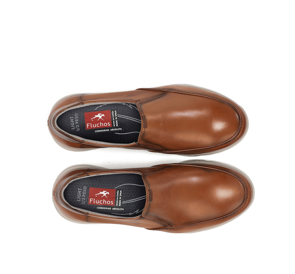 Fluchos Slip On Daryl F1458 mocassins marron homme cuir