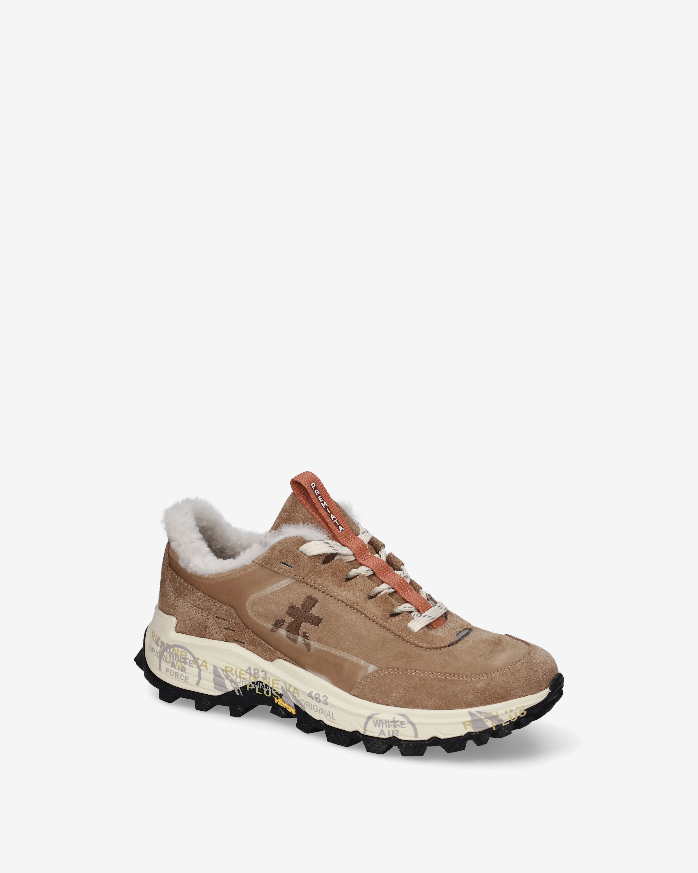 Premiata Devind 506M sneakers daim beige fourrées