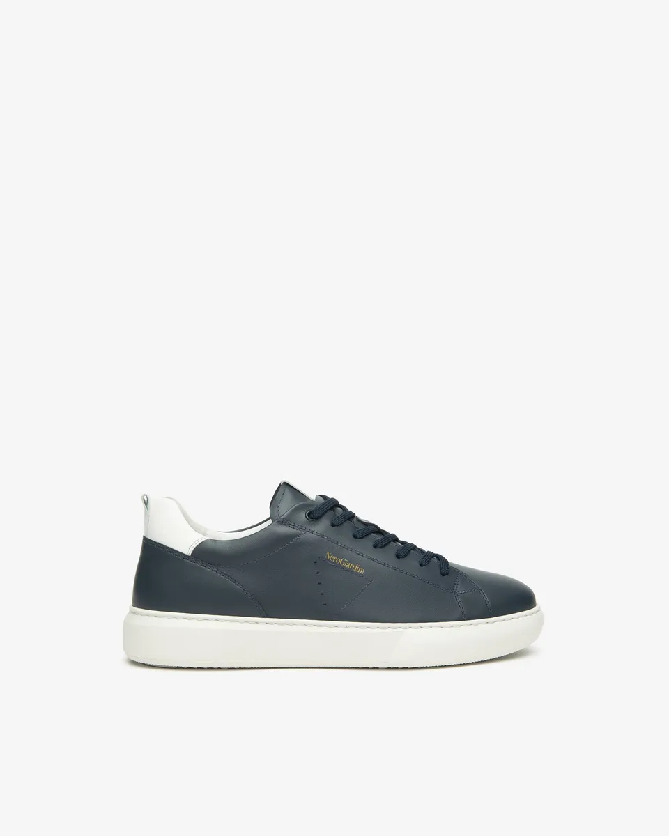 Nero Giardini Sneakers baskets cuir homme été