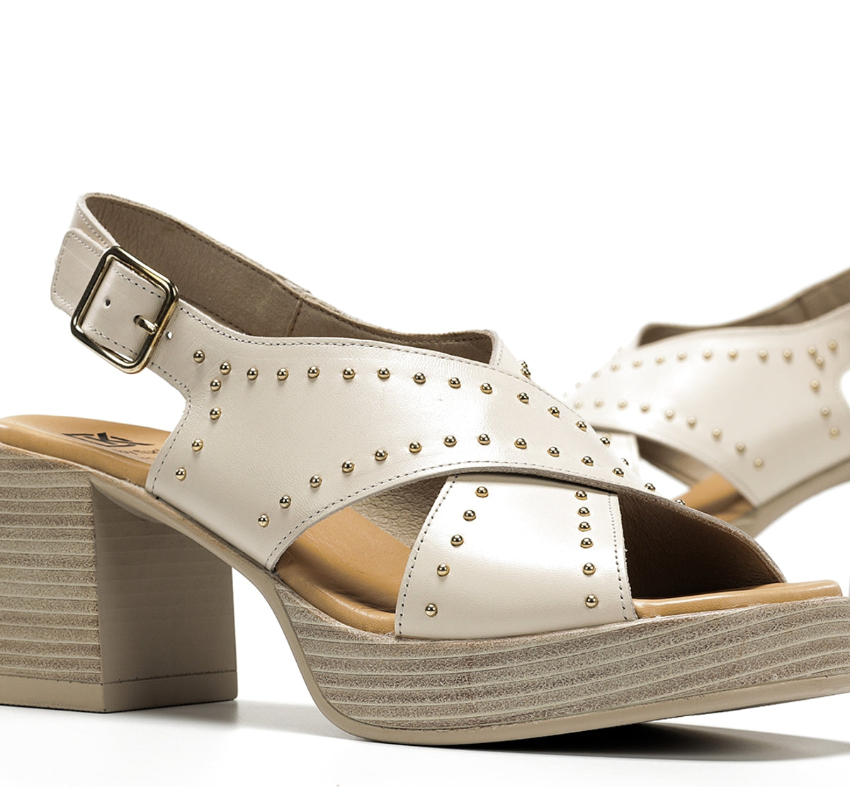 Dorking by Fluchos Diamond D9333 sandales blanches femme