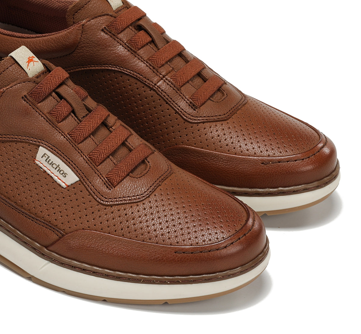 Fluchos Jeff F2358 baskets marron homme lacets