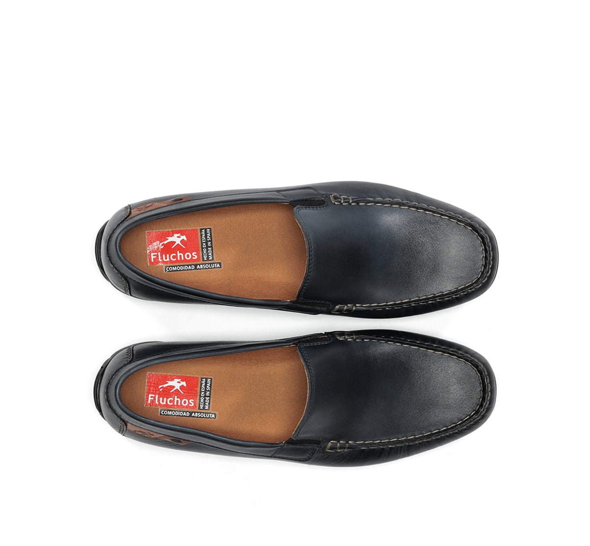 Fluchos Mocasines SAMOA F2208 mocassins homme bleu souple