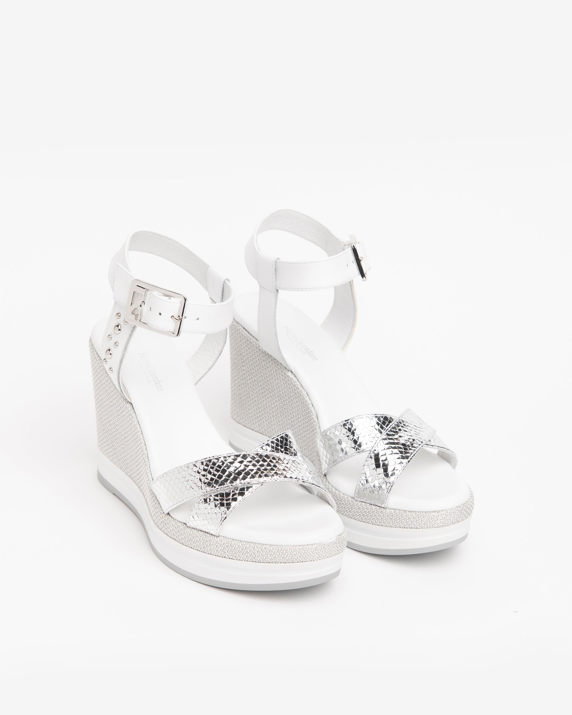 Nero Giardini Sandals Sandales Cuir Compensées Femme Été