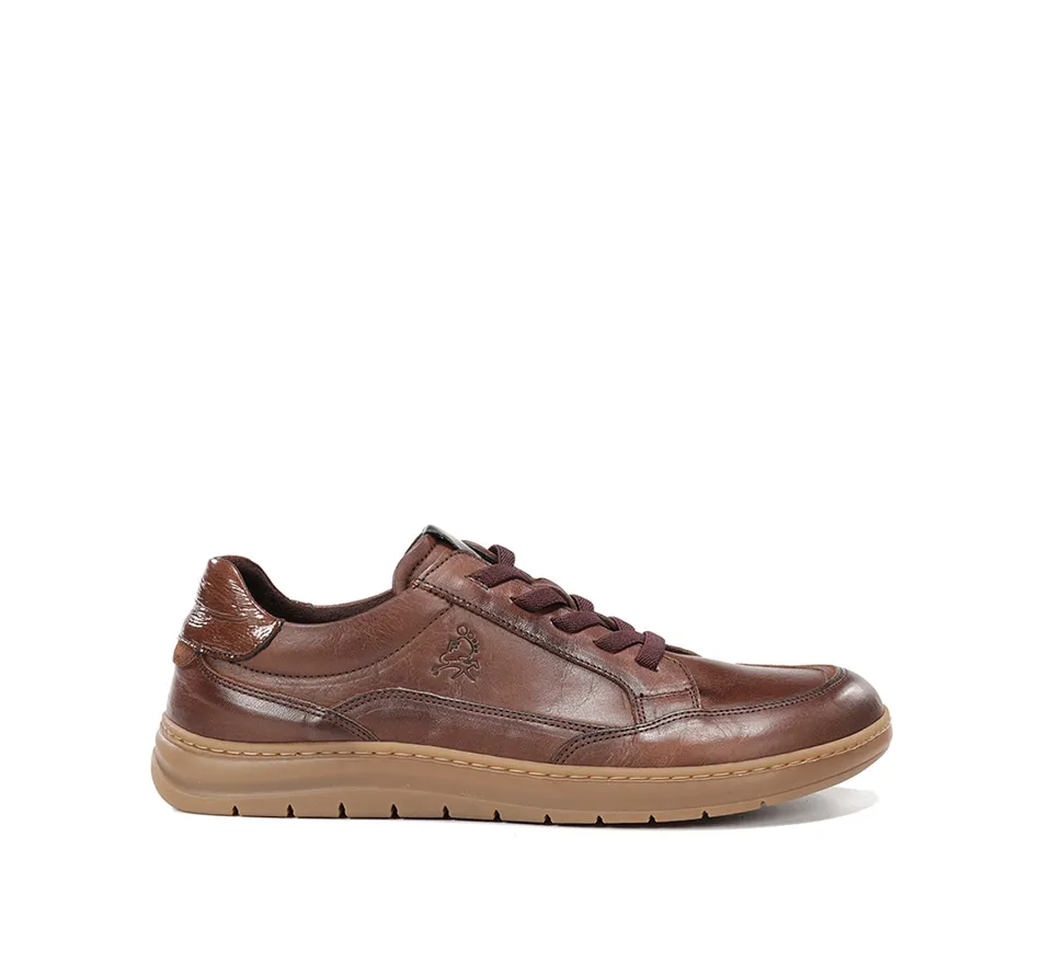 Fluchos Jungle F2552 baskets cuir marron femme