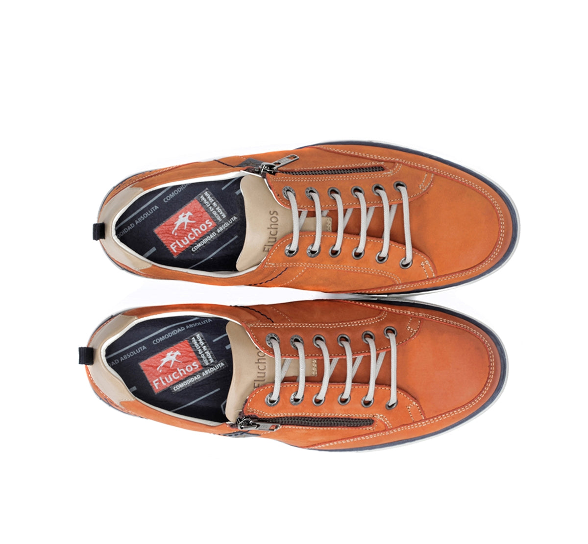 Fluchos Deportivos Quebec 9376 baskets orange homme