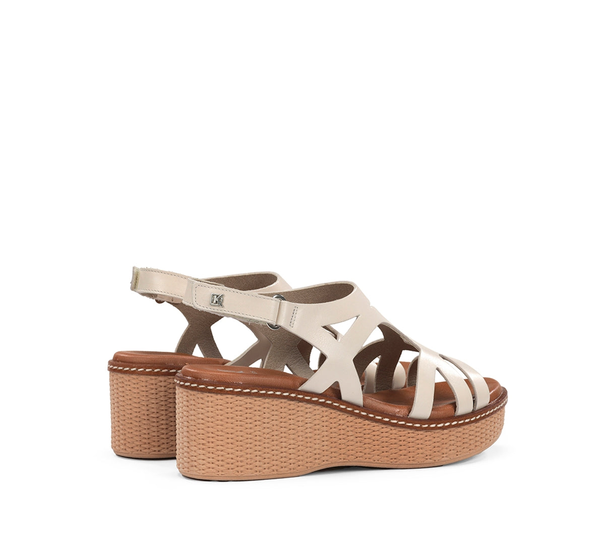 Fluchos Dorking Nido D9451 sandales taupe plateforme