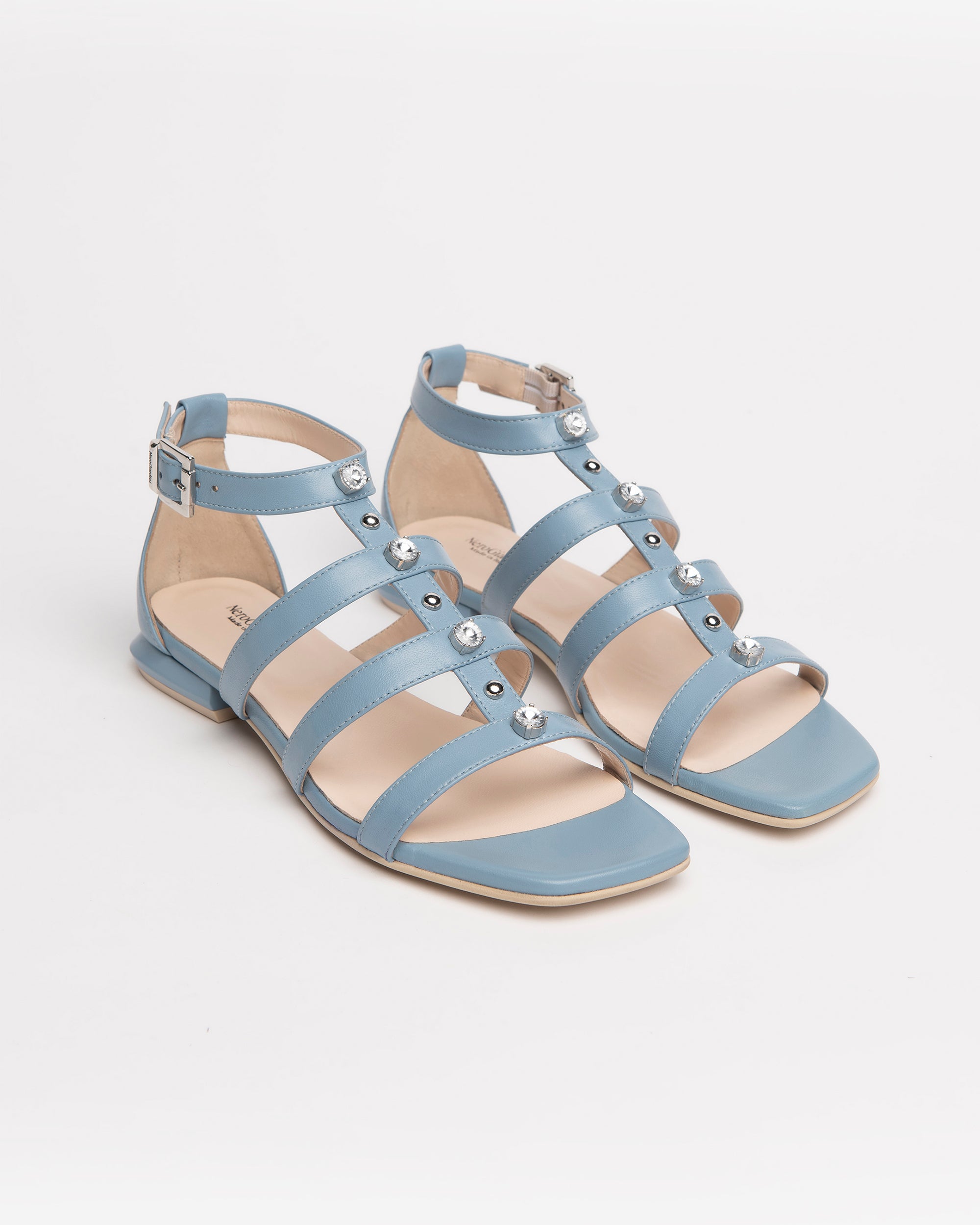 Nero Giardini Sandals sandales femme cuir nappa pointure 38