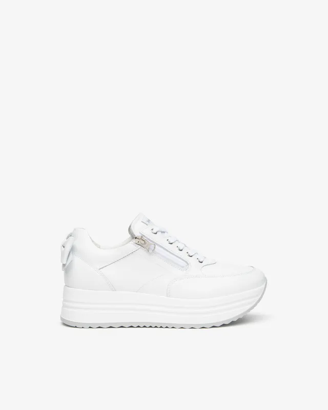 Nero Giardini Sneakers baskets cuir femme memory