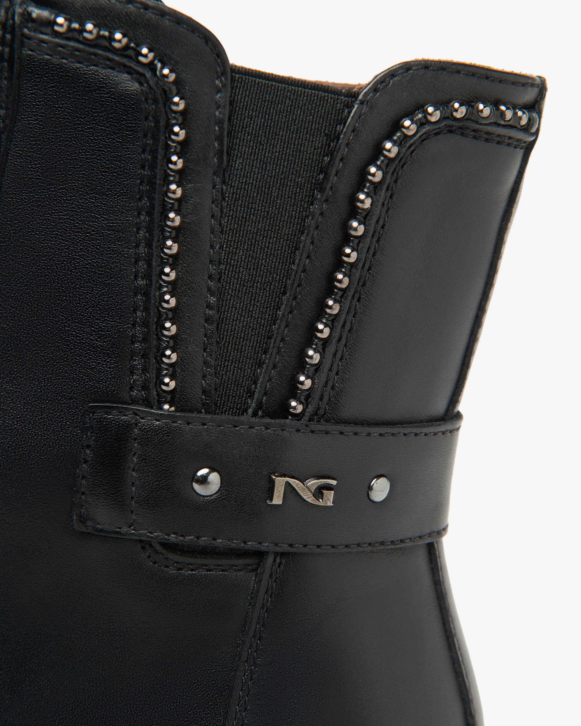 Nero Giardini Combat Boots cuir femme rangers hiver