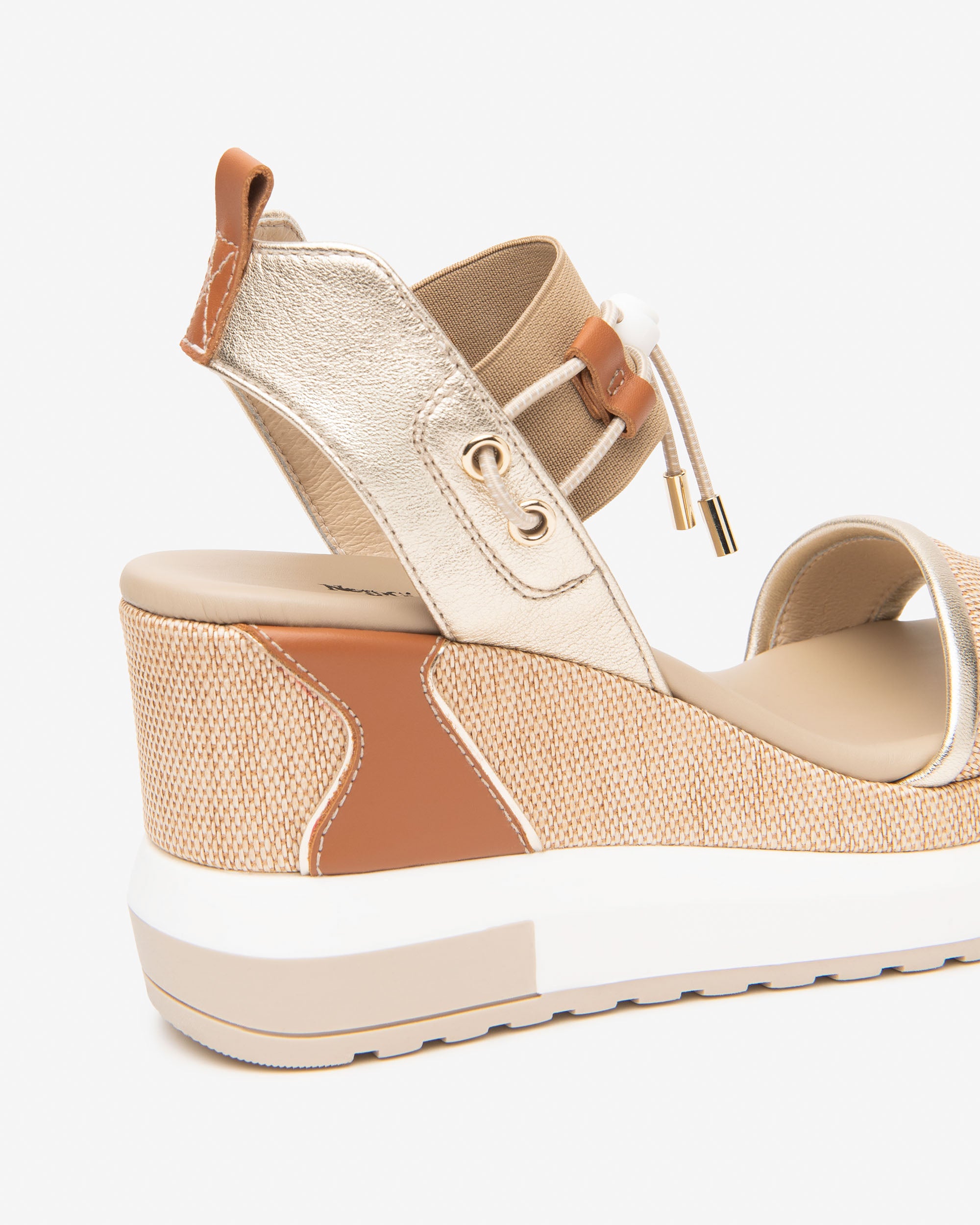 Nero Giardini Sandals sandale cuir toile femme été