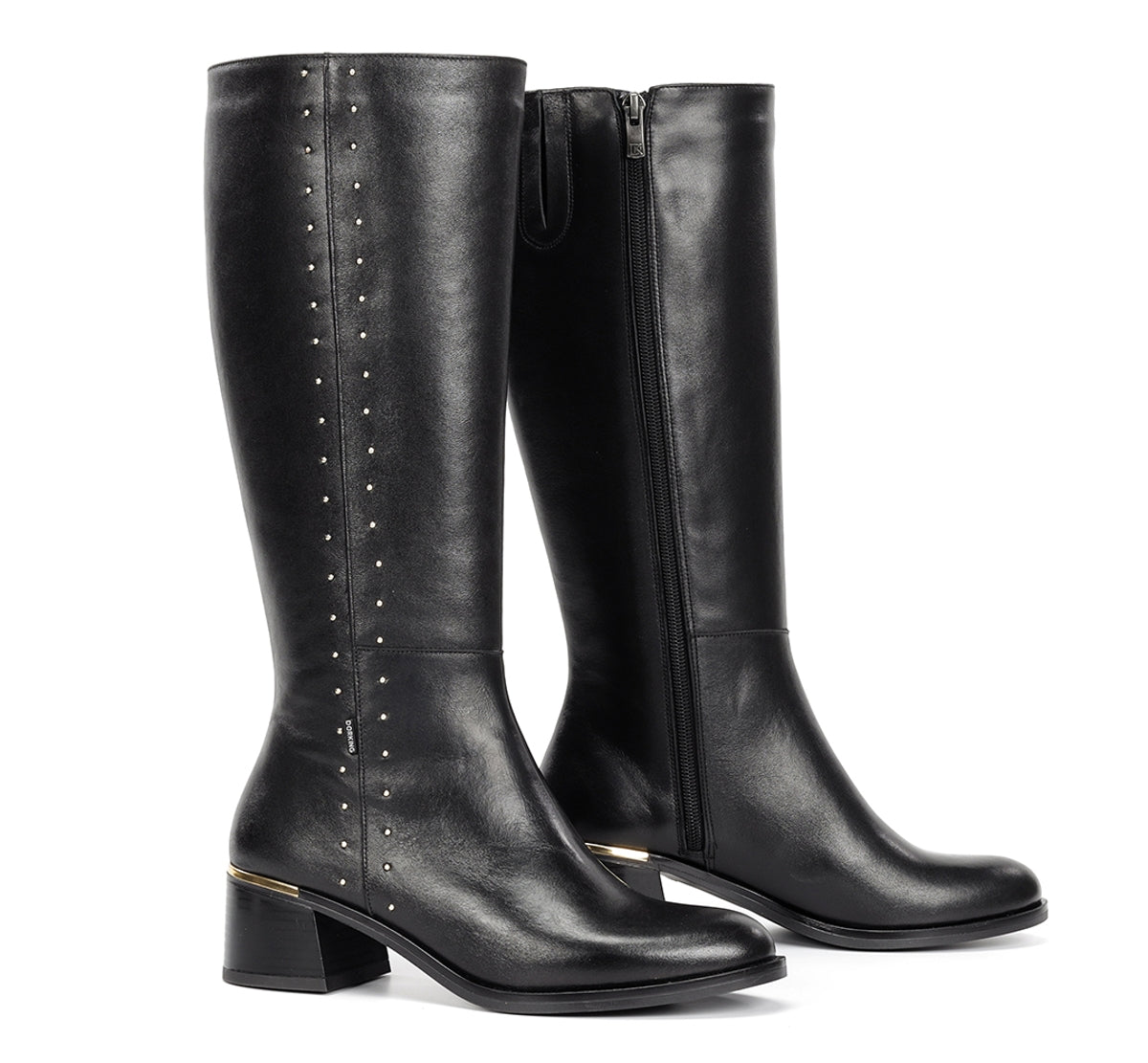 Dorking Kim D9609 Bottines Noir Femme Petit Talon
