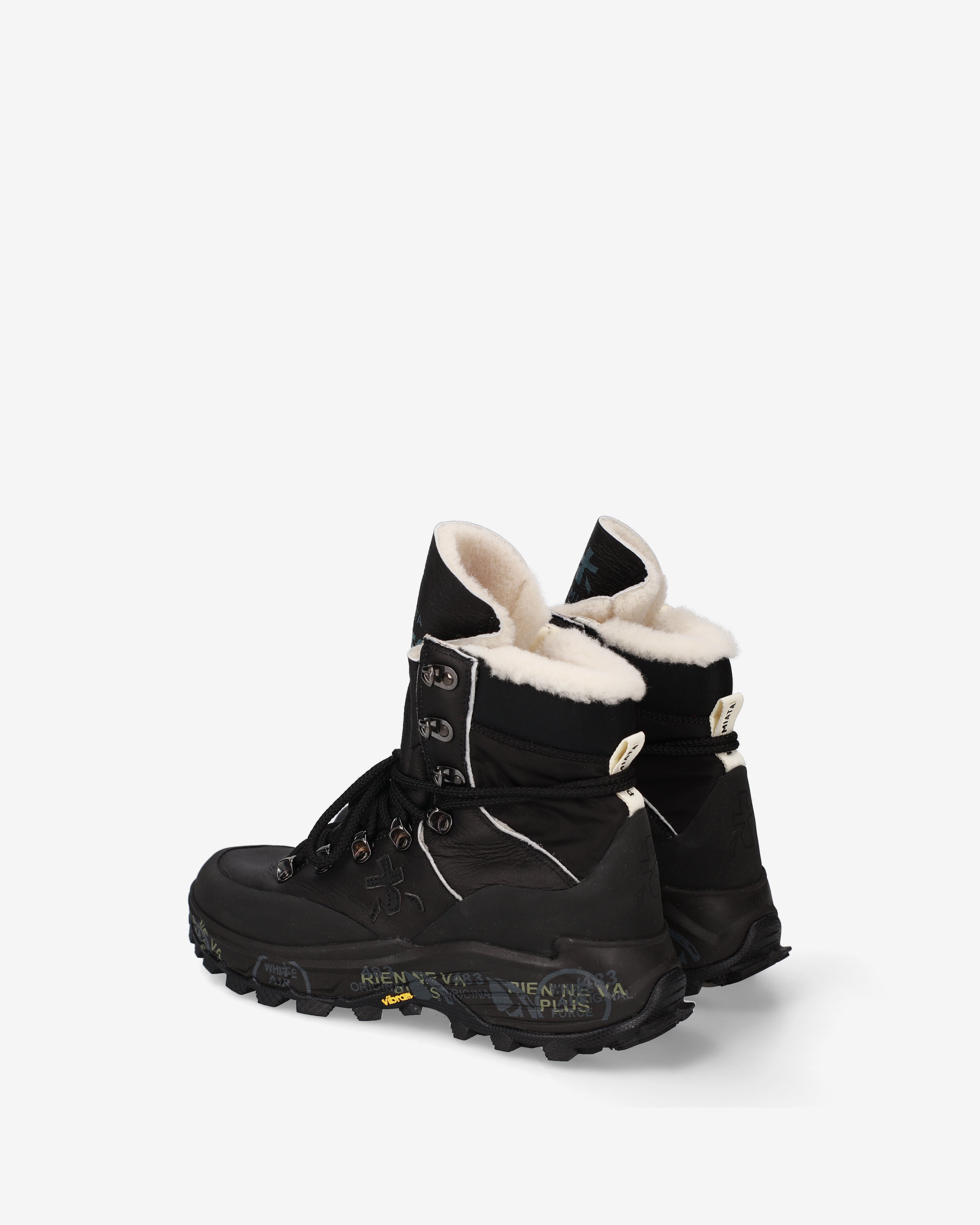 Premiata MidTreckd 529M sneakers femme noir fourrée