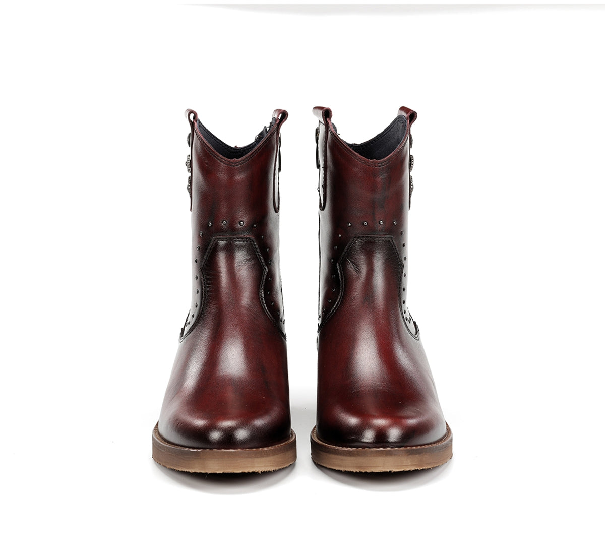 Fluchos Dorking Layla D9549 bottine bordeaux talon bas