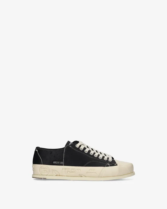 Premiata Vincent 015 Black baskets cuir homme noir