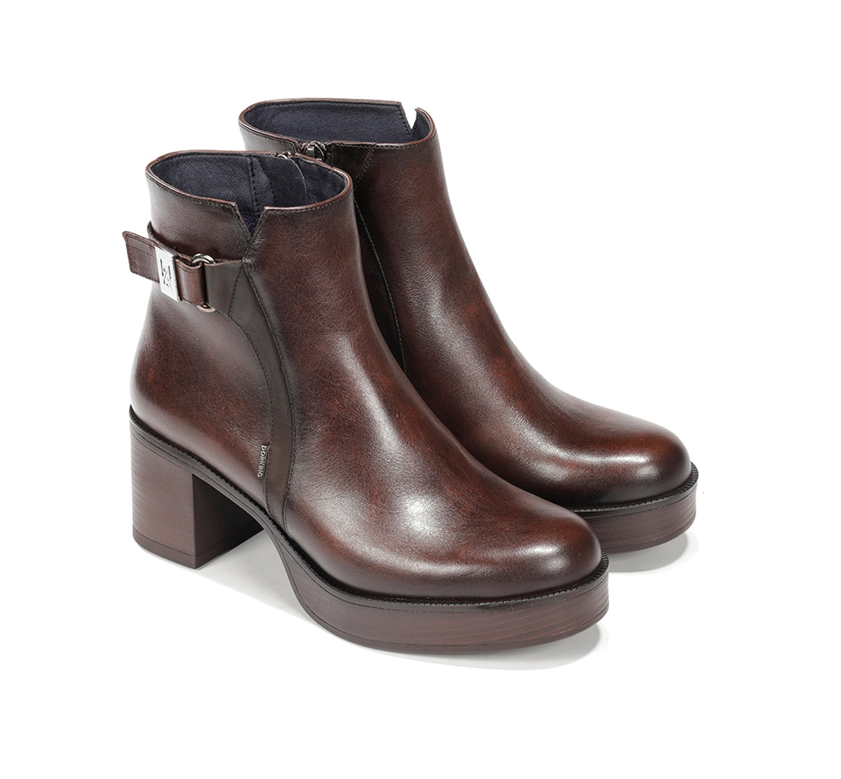 Fluchos Dorking Bowy D9589 bottine marron femme
