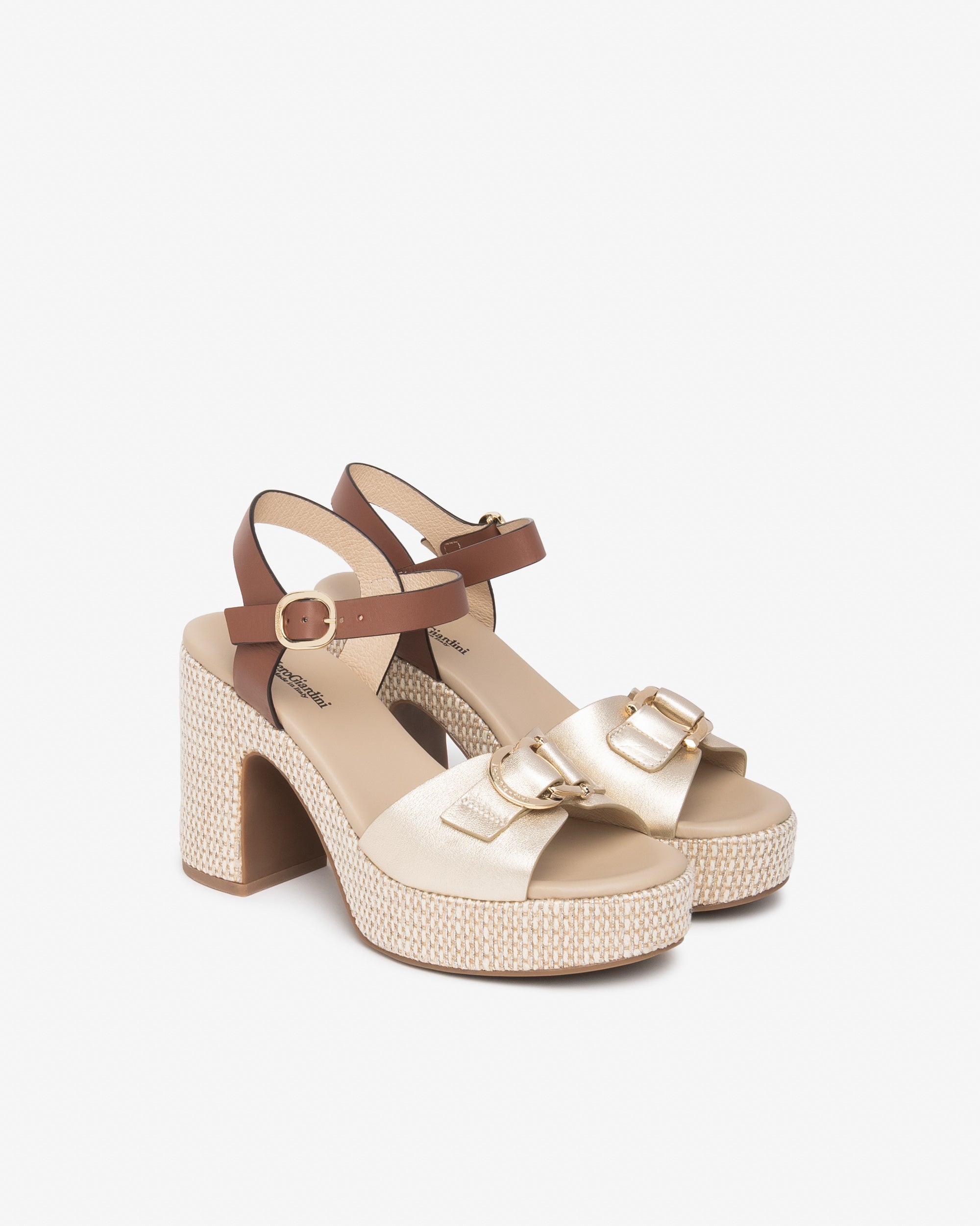 Nero Giardini Sandals sandales cuir femme pointure 38