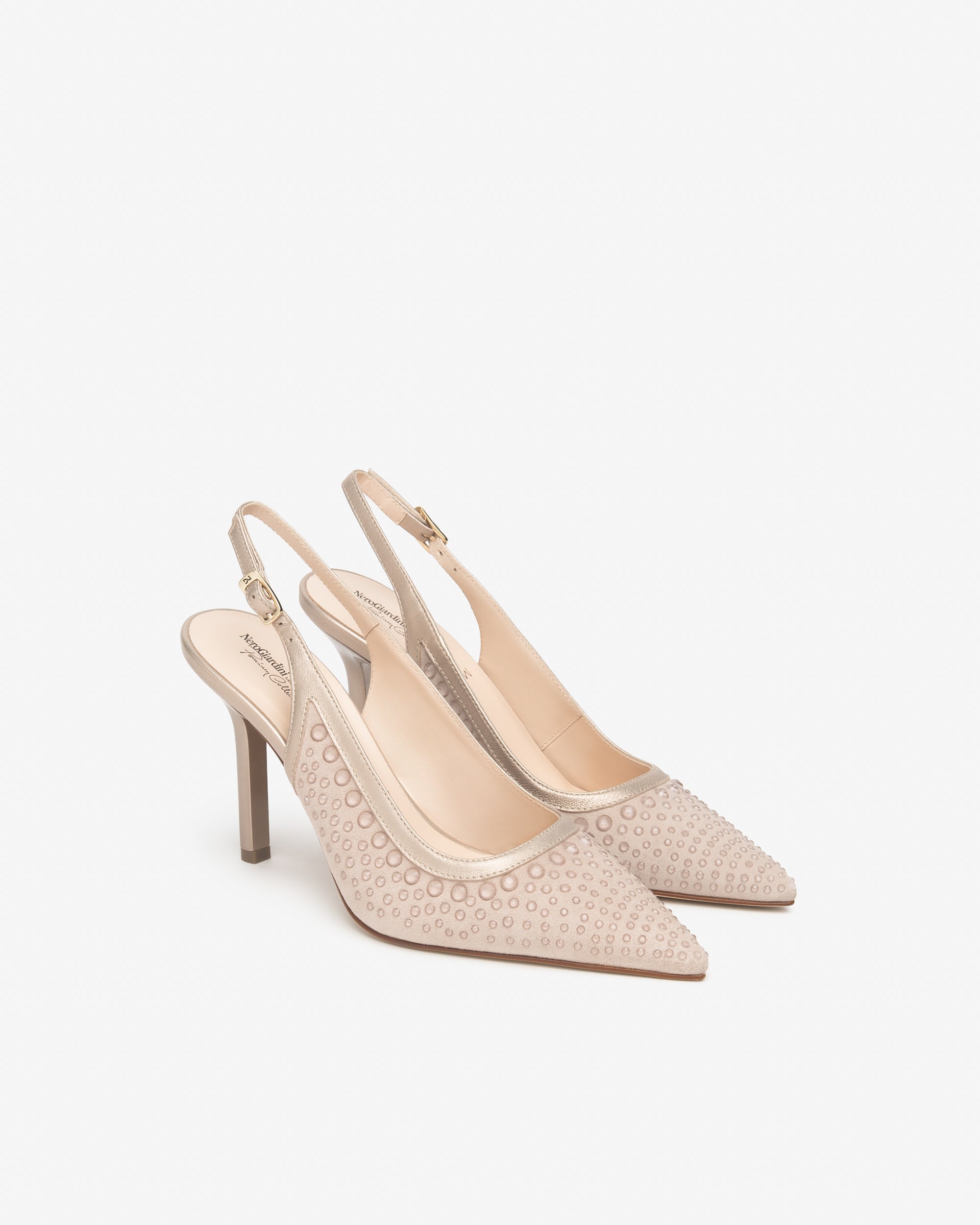 Nero Giardini Slingback escarpins cuir femme premium