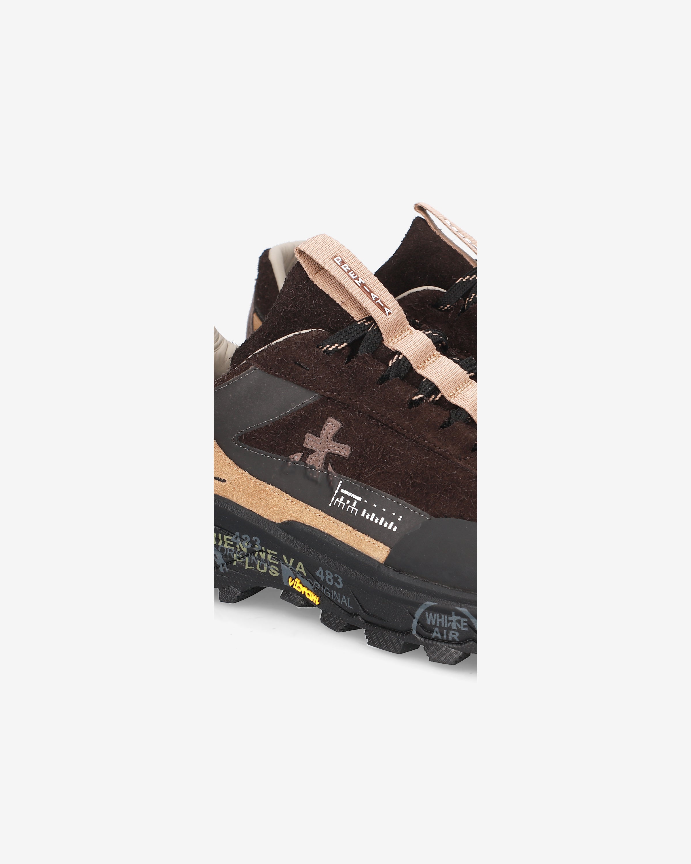 Premiata Devin 500 sneakers homme marron Vibram