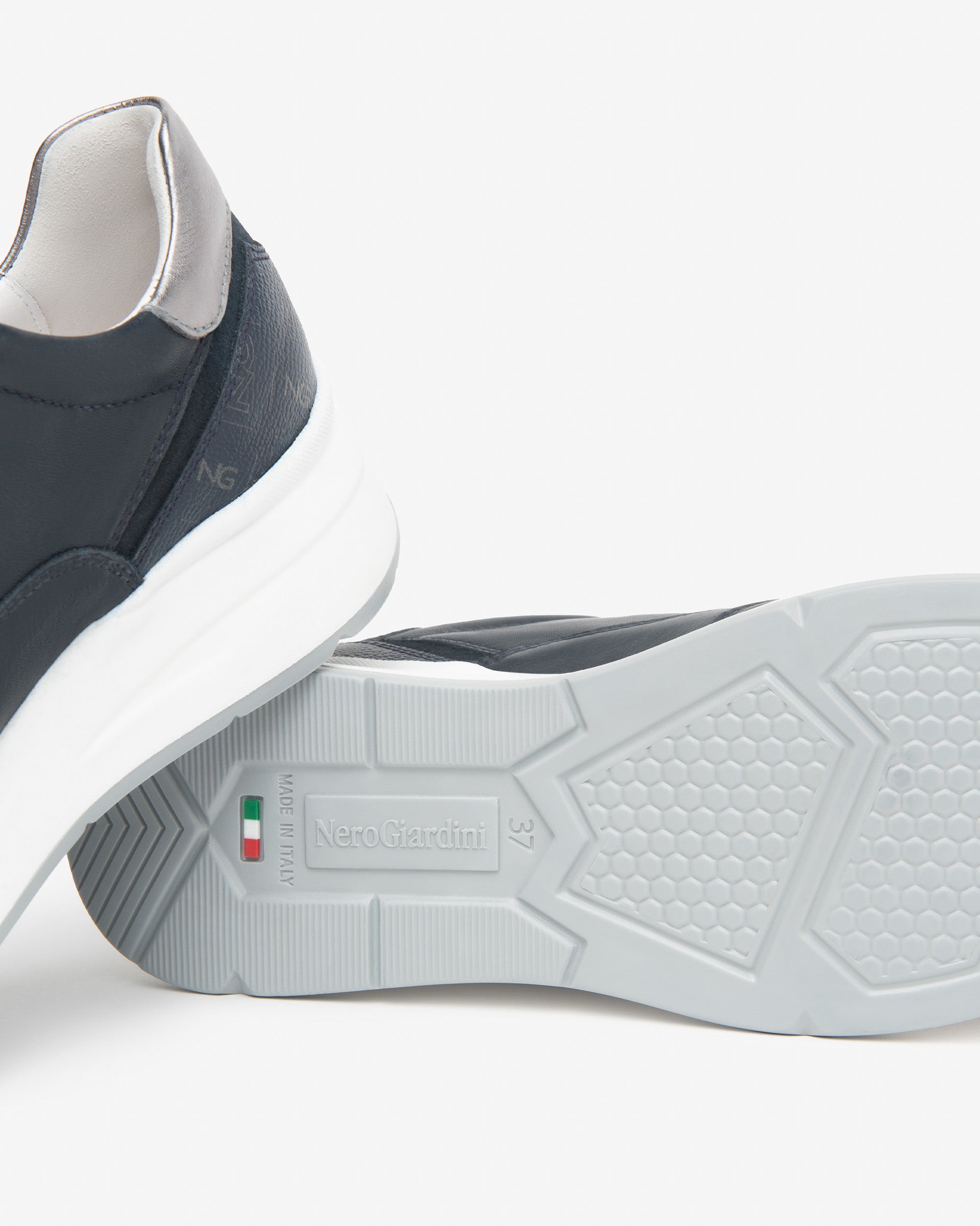 Nero Giardini Sneakers baskets cuir femme technique 38