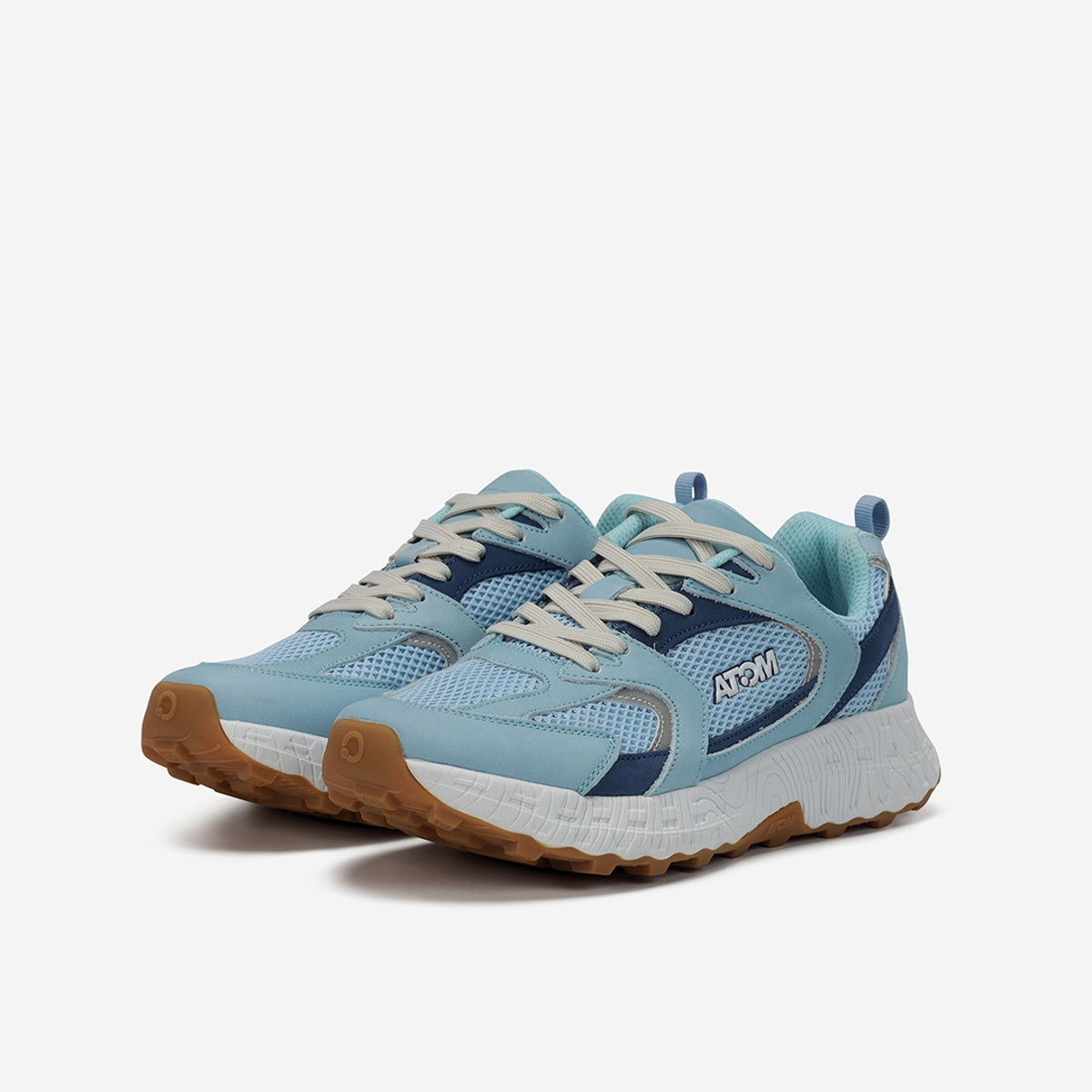 Atom by Fluchos AT186 baskets bleu sport femme