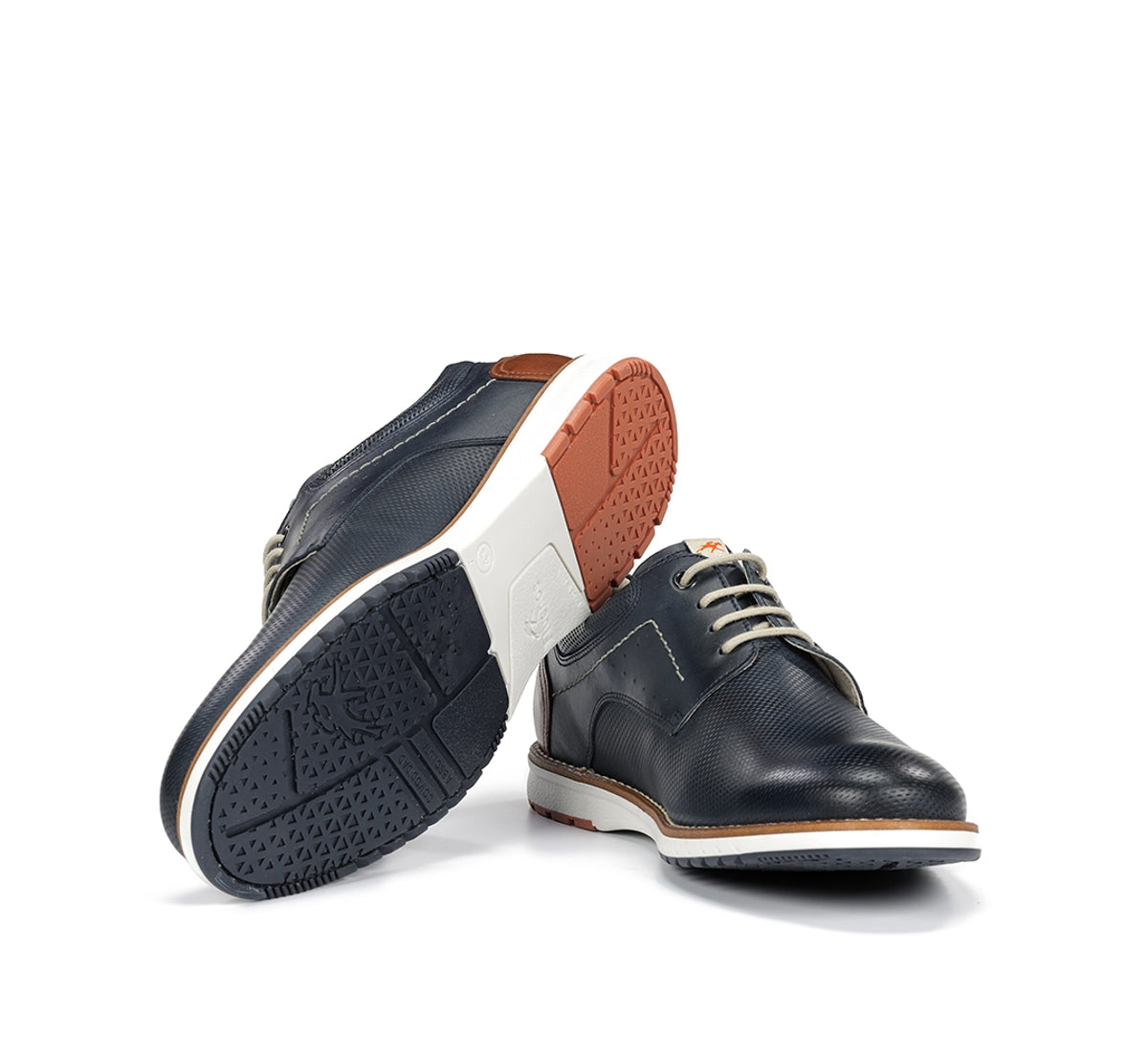 Fluchos Taylor F1982 chaussure bleu homme cuir souple