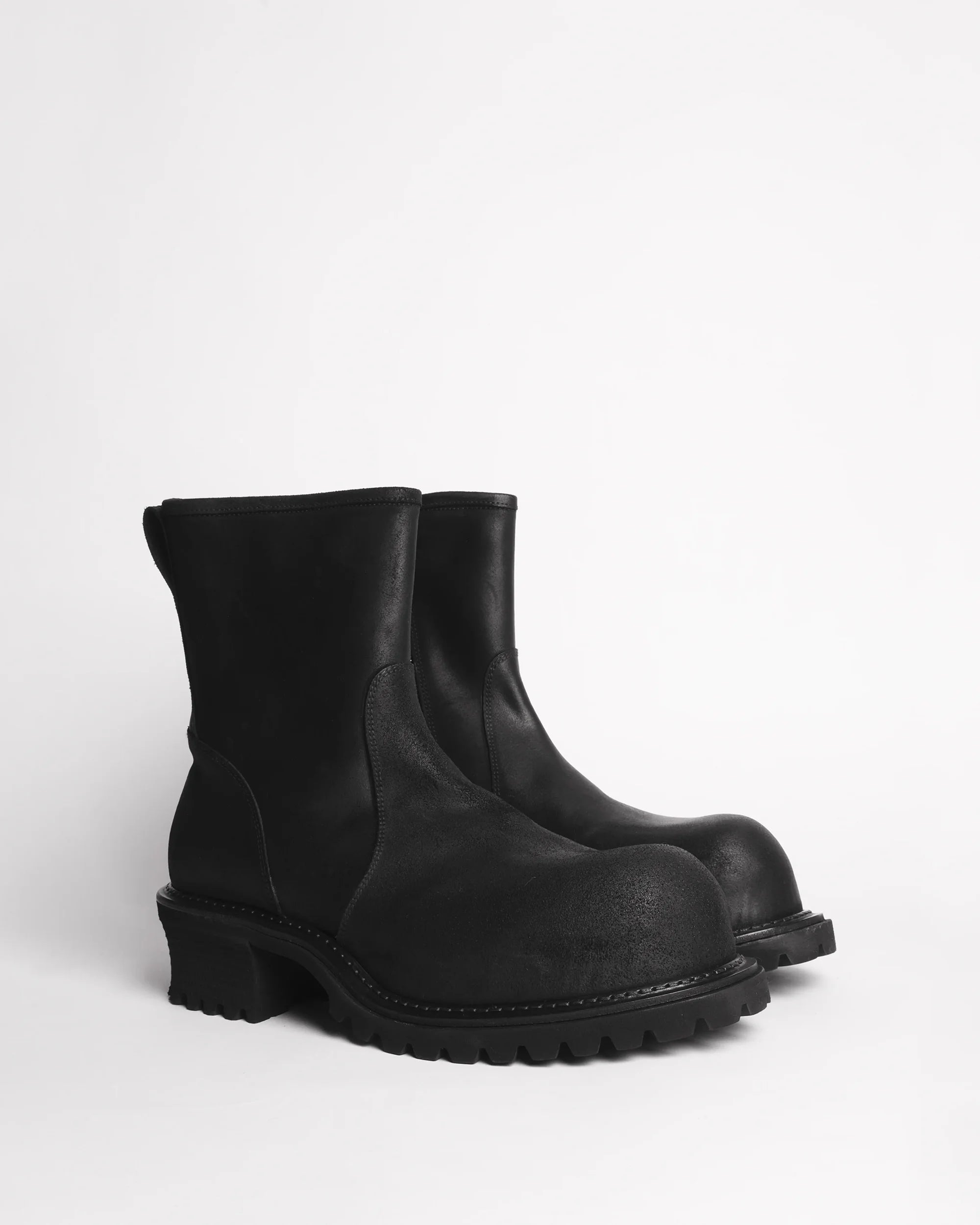 Premiata 017 boots cuir zip homme